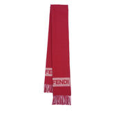 Fendi Wool Plain Pre-Owned Scarf