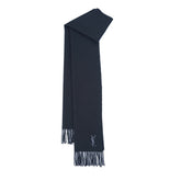 Yves Saint Laurent (YSL) Wool Plain Pre-Owned Scarf