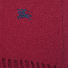 Burberry Wool Plain Pre-Loved Scarf