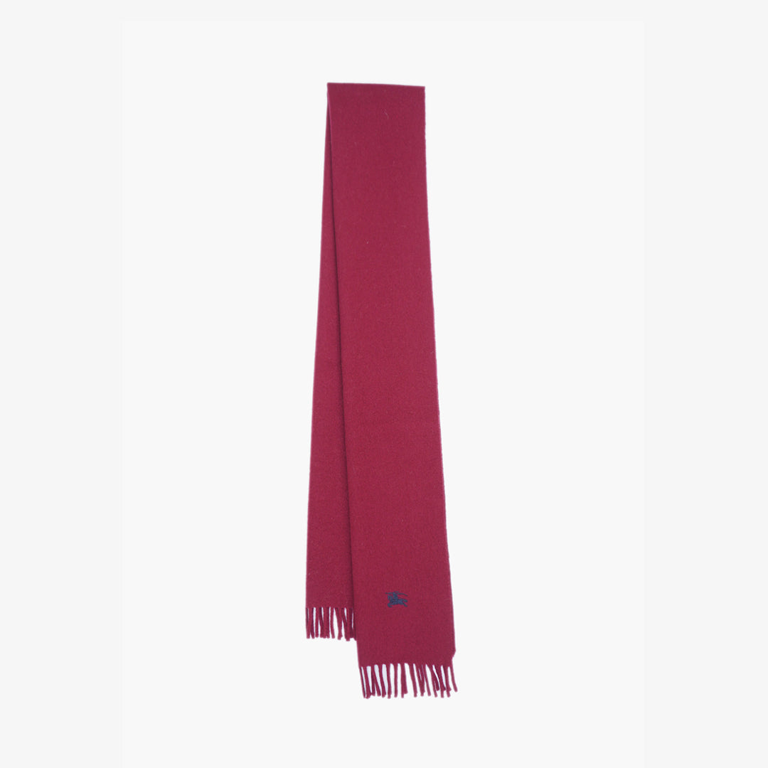 Burberry Wool Plain Pre-Loved Scarf