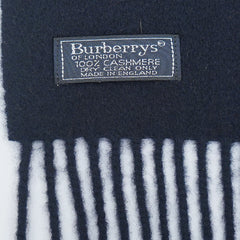 Burberrys Cashmere Plain Pre-Loved Scarf