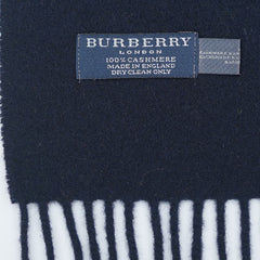 Burberrys Cashmere Plain Pre-Loved Scarf