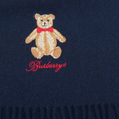 Burberrys Lambswool Plain Pre-Loved Scarf