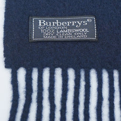 Burberrys Lambswool Plain Pre-Loved Scarf