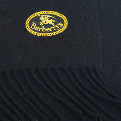 Burberrys Lambswool Plain Pre-Loved Scarf