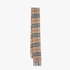 Burberry Merino Wool Plaid Print Pre-Loved Scarf