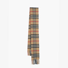 Burberrys Lambswool Plaid Print Pre-Loved Scarf