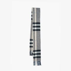 Burberrys Wool Plaid Print Pre-Loved Scarf