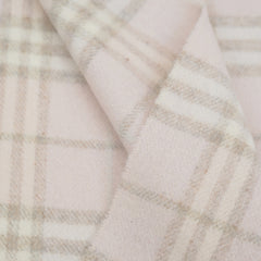 Burberry Wool Plaid Print Pre-Loved Scarf