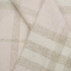 Burberry Cashmere Plaid Print Pre-Loved Scarf