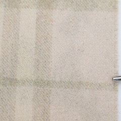 Burberry Cashmere Plaid Print Pre-Loved Scarf