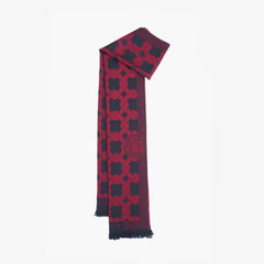 Versace Wool Printed Pre-Owned Scarf