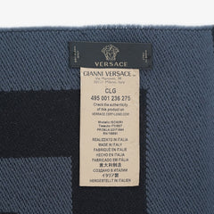 Versace Wool Printed Pre-Owned Scarf