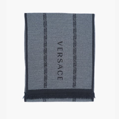 Versace Wool Printed Pre-Owned Scarf