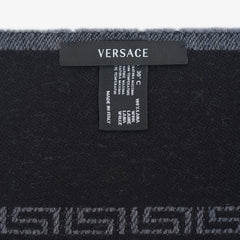 Versace Wool Printed Pre-Owned Scarf