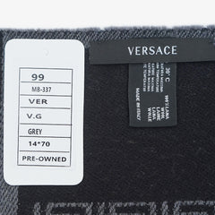 Versace Wool Printed Pre-Owned Scarf