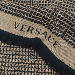 Versace Wool Graphic Print Pre-Owned Scarf