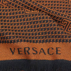 Versace Wool Printed Pre-Owned Scarf