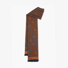 Versace Wool Printed Pre-Owned Scarf
