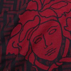 Versace Wool Medusa Insignia Pre-Owned Scarf