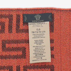 Versace Wool Medusa Insignia Pre-Owned Scarf
