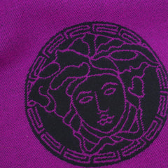 Versace Wool Signature Logo Pre-Owned Scarf