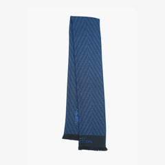 Versace Wool Signature Logo Pre-Owned Scarf