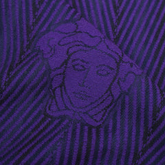 Versace Wool Graphic Print Pre-Owned Scarf