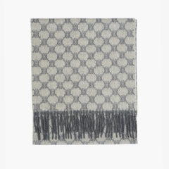 Celine Cashmere Monogram Pre-Loved Scarf