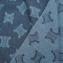 Celine Wool Monogram Pre-Loved Scarf