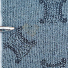 Celine Wool Monogram Pre-Loved Scarf