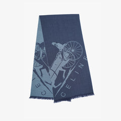 Celine Wool Monogram Pre-Loved Scarf