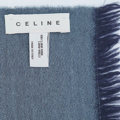 Celine Wool Monogram Pre-Loved Scarf