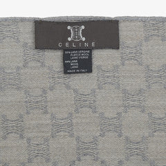 Celine Wool Monogram Pre-Loved Scarf