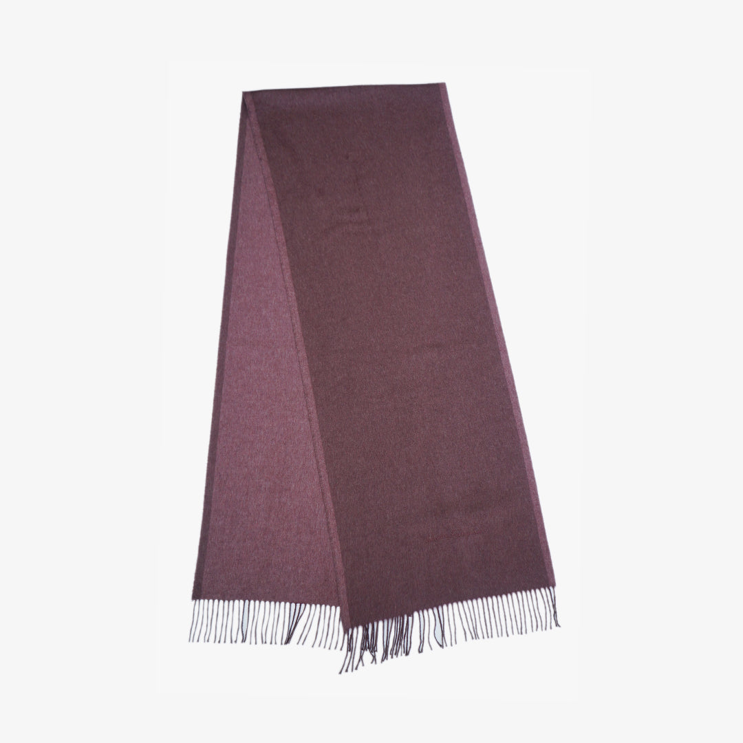 Salvatore Ferragamo Seta Silk Reversible Pre-Loved Scarf