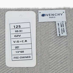 Givenchy Wool Graphic Print Pre-Owned Scarf