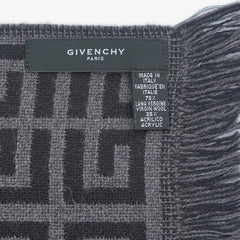 Givenchy Wool Patterned Pre-Owned Scarf