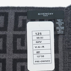 Givenchy Wool Patterned Pre-Owned Scarf