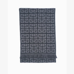 Givenchy Wool Patterned Pre-Owned Scarf