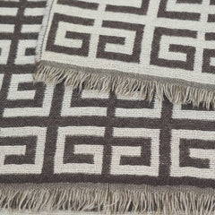 Givenchy Wool Graphic Print Pre-Owned Scarf