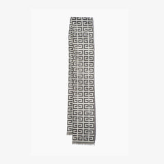 Givenchy Wool Graphic Print Pre-Owned Scarf
