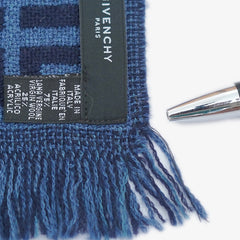 Givenchy Wool Graphic Print Pre-Owned Scarf