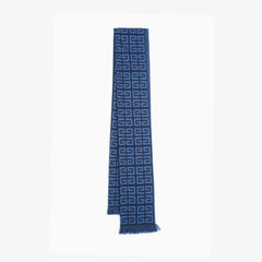 Givenchy Wool Graphic Print Pre-Owned Scarf