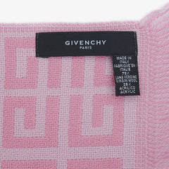 Givenchy Wool Graphic Print Pre-Owned Scarf