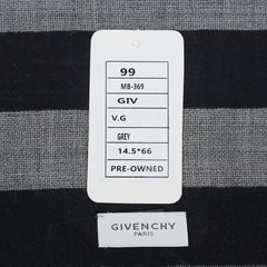 Givenchy Wool Patterned Pre-Owned Scarf