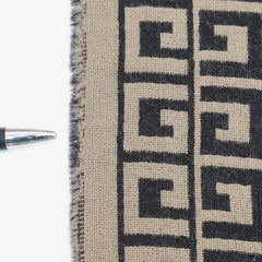 Givenchy Wool Patterned Pre-Owned Scarf