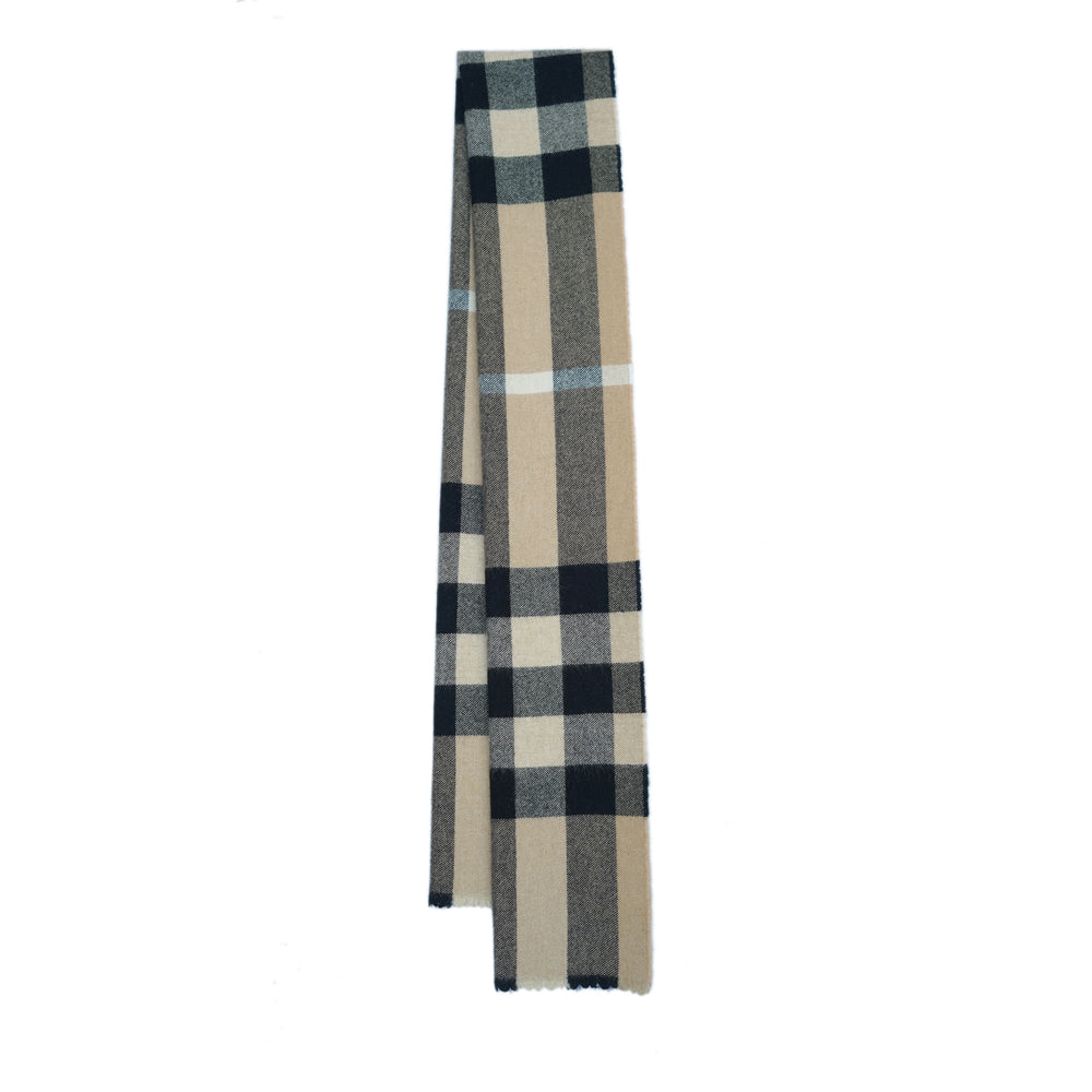 Burberry Wool Vintage Check Vintage Pre-Loved Scarf