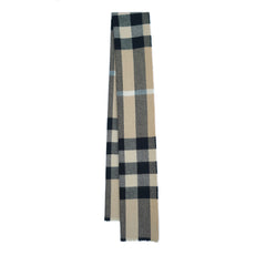 Burberry Wool Vintage Check Vintage Pre-Loved Scarf