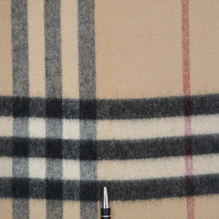 Burberry Cashmere Vintage Check Vintage Pre-Loved Scarf