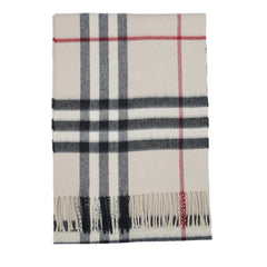 Burberry Cashmere Vintage Check Vintage Pre-Loved Scarf